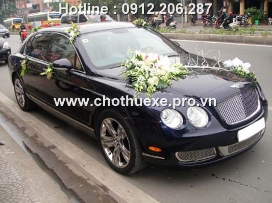 Cho thuê xe cưới VIP Bentley Flying Spur